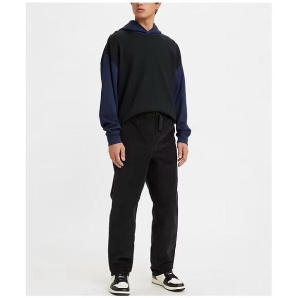 Levi’s Slim Straight Black Utility Chino Pants Skate Streetwear Men’s 32 Causal - Picture 1 of 14